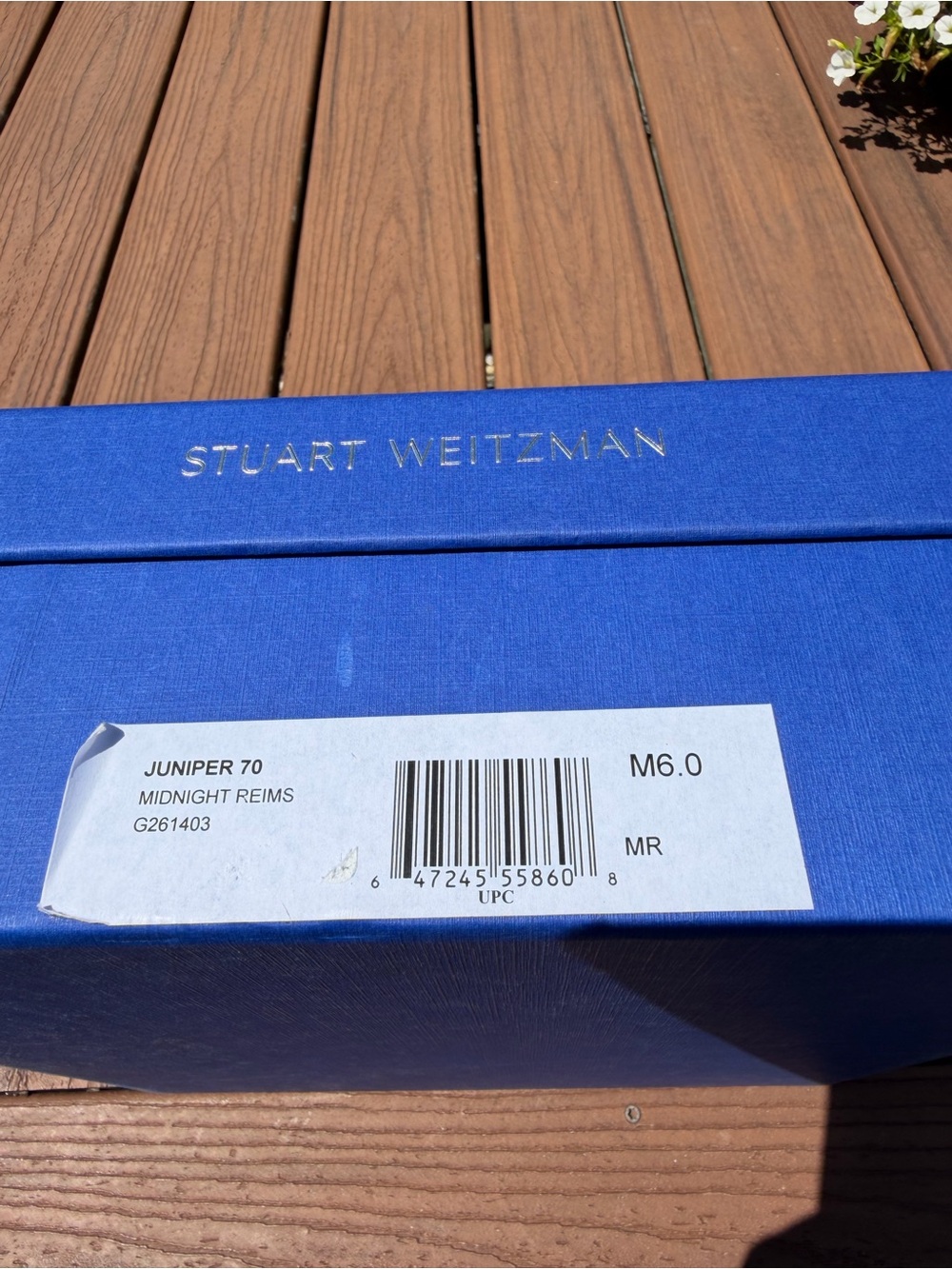 Stuart Weitzman Size 6 M Midnight Reims Juniper Boots Booties EUC - Picture 6 of 6